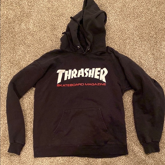Thrasher Black Men Sweater - Picture 1 of 4